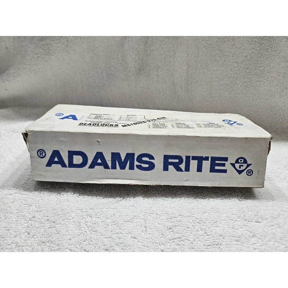 Adams Rite‎ MS1851S-350-628 Deadlock Numbering System